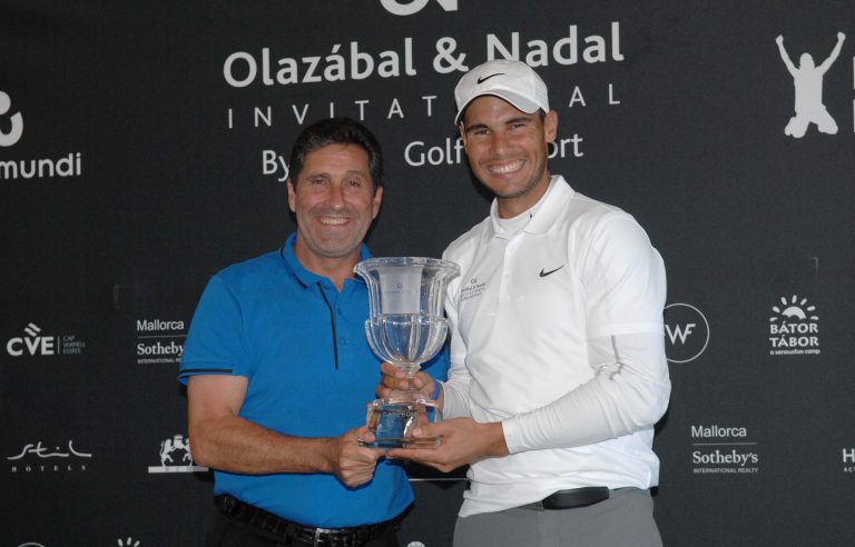 Chema Olazábal y Rafa Nadal unen golf de primer nivel y Estrellas Michelín por una buena causa