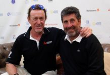 Olazábal y Jiménez calientan la previa del Costa Blanca Benidorm Senior Masters