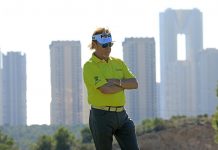 Miguel Ángel Jiménez toma posiciones en el inicio del Costa Blanca Benidorm Senior Masters