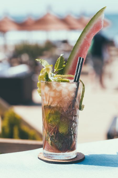 Mojita you can drink at Salduna Beach