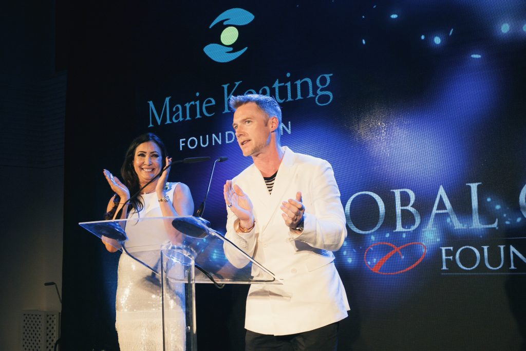 María Bravo y Ronan Keating Global Gift Foundation Gala