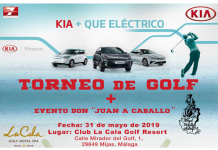 El Tour de Golf KIA+ Que Eléctrico aterriza en la Costa del Sol con caballos de potencia Cartel Torneo Kia