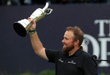 Shane Lowry viste The Open de color irlandés por los cuatro costados