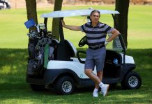 Sergio Scariolo y su faceta de golfista