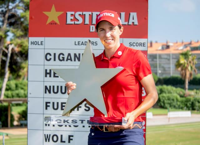 Carlota Ciganda se hace con el Estrella Damm Mediterranean Ladies Open - Golf Circus