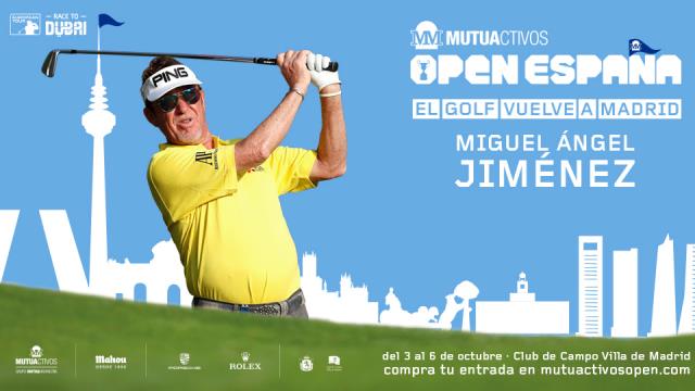 Miguel Ángel Jiménez confirma que estará en el Mutuactivos Open de España - Golf Circus