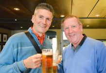 Reds to play off Whites for Charity at La Manga Club Ronnie Whelan (right) at the Celebrity Golf Classic - Golf Circus