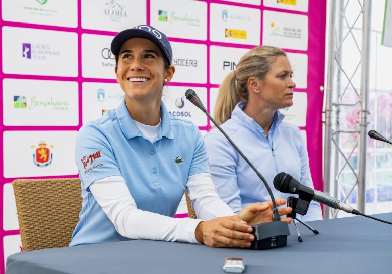 Azahara Muñoz: “Tengo grandes expectativas y ojalá el domingo haya hecho lo suficiente para ganar el Open de España”