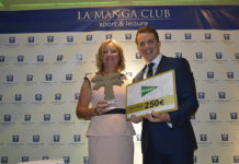 Marcelo Bottini y Linda Savage, ganadores del 19º Open de Golf de La Manga Club Marcelo Bottini y Linda Savage, ganadores del 19º Open de Golf de La Manga Club
