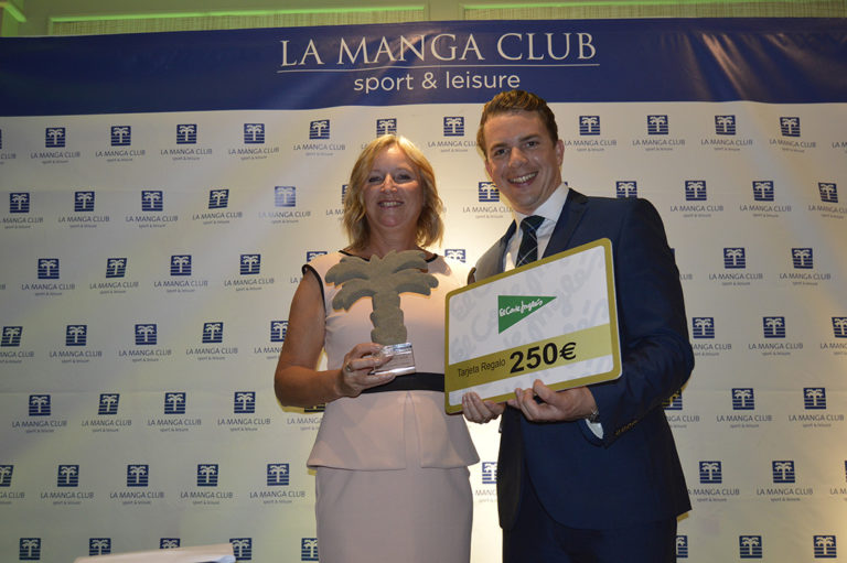 Marcelo Bottini y Linda Savage, ganadores del 19º Open de Golf de La Manga Club