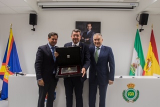 La Real Federación Andaluza de Golf homenajea a Álvaro Quirós, José Mª Cañizares, Alejandro Cañizares y la Universidad de Málaga