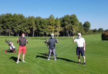 La seguridad y responsabilidad marca la apertura de los campos de golf