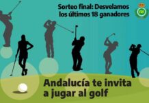 Las 18 familias ganadoras del sorteo final de unas vacaciones de golf de lujo en Andalucía