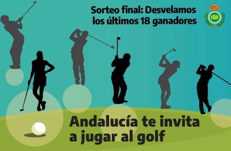 Las 18 familias ganadoras del sorteo final de unas vacaciones de golf de lujo en Andalucía