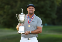 Victoria en el US Open para Bryson DeChambeau, único golfista bajo par en Winged Foot