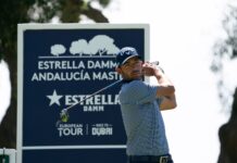 Pablo Larrazábal, al acecho en un severo Estrella Damm N.A. Andalucía Masters