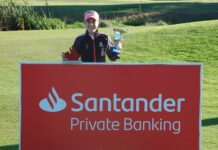 Luna Sobrón, campeona del ranking Santander Golf Tour 2020
