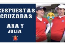Julia López y Ana Pina juegan a las respuestas cruzadas