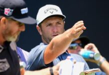 Jon Rahm quinto a dos golpes de la cabeza en el US Open