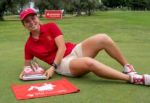 Carla Bernat, campeona del Santander Golf Tour Málaga