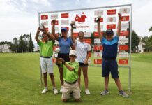 El Pro-Am del Santander Golf Tour ya tiene equipo ganador Equipo ganador Pro-Am Santander Golf Tour