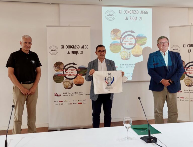 El XI Congreso de la AEGG – La Rioja 2021 frente al reto de la recuperación del golf Post-Pandemia