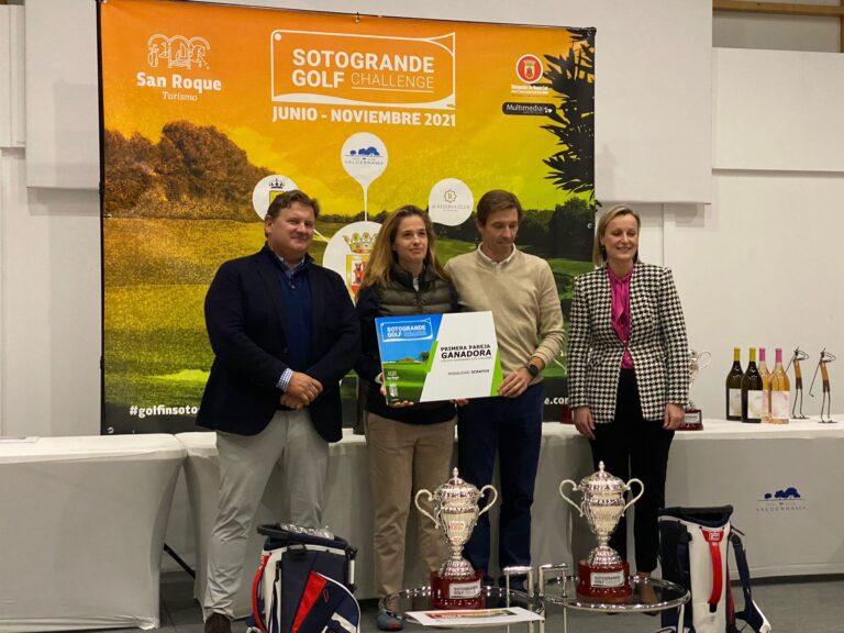 El Real Club Valderrama corona a los campeones del Sotogrande Golf Challenge 2021