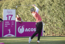 Carlota Ciganda primera con 10 bajo par en el Andalucía Costa del Sol Open de España