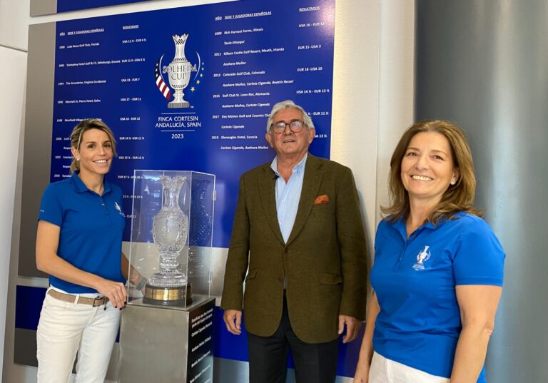 El trofeo de la Solheim Cup inicia su viaje Por España