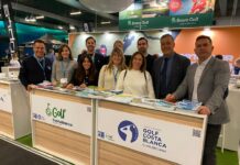 La asociación de campos de golf de la Costa Blanca y C. Valenciana retoma la promoción en Dinamarca StandACGCBCV FerieForAlle'22