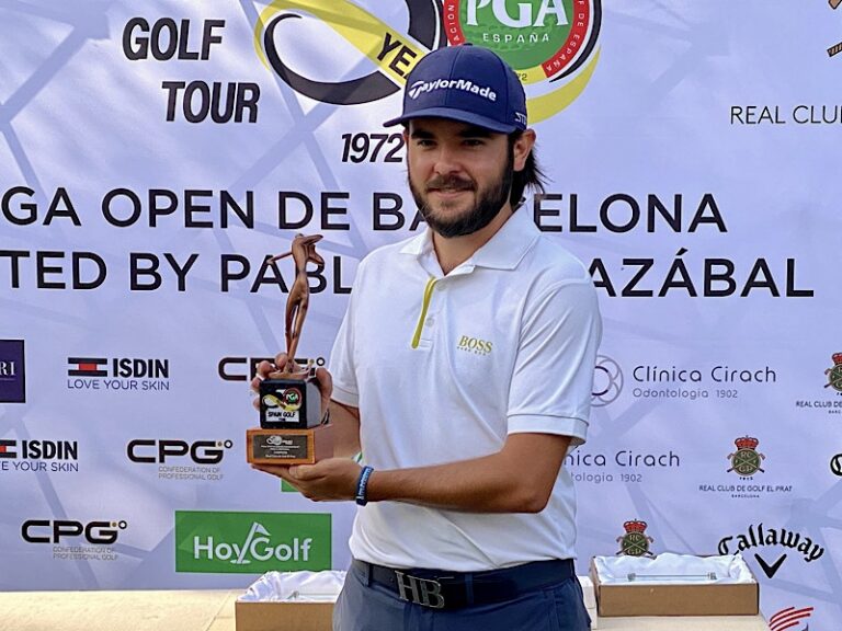 Ángel Hidalgo se hace con el triunfo en el PGA Open de Barcelona hosted by Pablo Larrazábal en El Prat