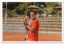 La Reserva Club recibe a Nico Almagro en su Racquet Center La Reserva Club- Nico Almagro