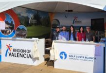 La ACGCBCV promociona el destino en el Soudal Open Soudal Open-ACGCBCV