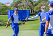 Los equipos de Europa y EE.UU. de la Solheim Cup se reparten los Foursomes matinales Carlota Ciganda- Solheim Cup 2023