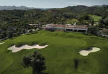 Marbella Golf Country Club: Del verde del olivar al verde del green Hole_09 Marbella Golf & Country Club
