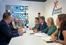 El golf de la Costa Blanca y C. Valenciana se promociona en la World Travel Market Reunión Presidente Generalitat Valenciana- Asociación Golf Costa Blanca World Travel Market