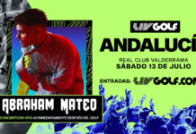 LIV Golf Andalucía tendrá como actuación estelar a Abraham Mateo LIV Golf Andalucía - Abraham Mateo