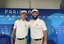 Jon Rahm y David Puig inundan de emoción los JJOO de París 2024 2024 JJOO París Jon Rahm y David Puig