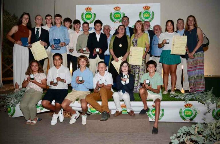 Honores RFGA 2024 Real Federación Andaluza de Golf