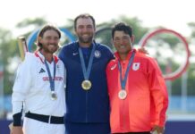 Scottie Scheffler se lleva un oro olímpico acariciado por momentos por Jon Rahm Scottie Scheffler París 2024