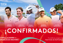 Cinco nuevos campeones confirmados en el Estrella Damm N.A. Andalucía Masters Jugadores confirmados Estrella Damm Andalucía Masters