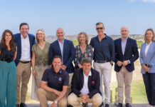 El golf onubense defiende su compromiso con la sostenibilidad hídrica en la presentación de un informe pionero en Isla Canela informe agua campos huelva