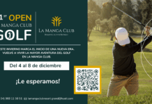 El Open La Manga Club celebrará su 21ª edición del 4 al 8 de diciembre Cartel Open La Manga 2025