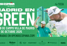 Shane Lowry, uno de los mejores golfistas del mundo, da lustre al Open de España presented by Madrid Open de España 2025 Shane Lowry