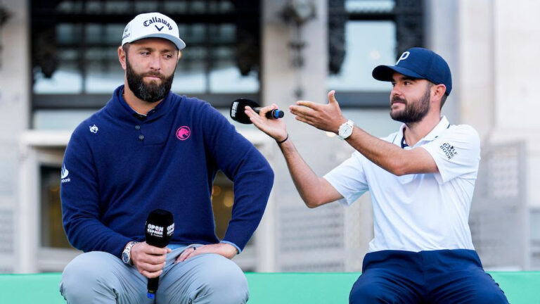 Jon Rahm y Ángel Hidalgo- Open de España 2025