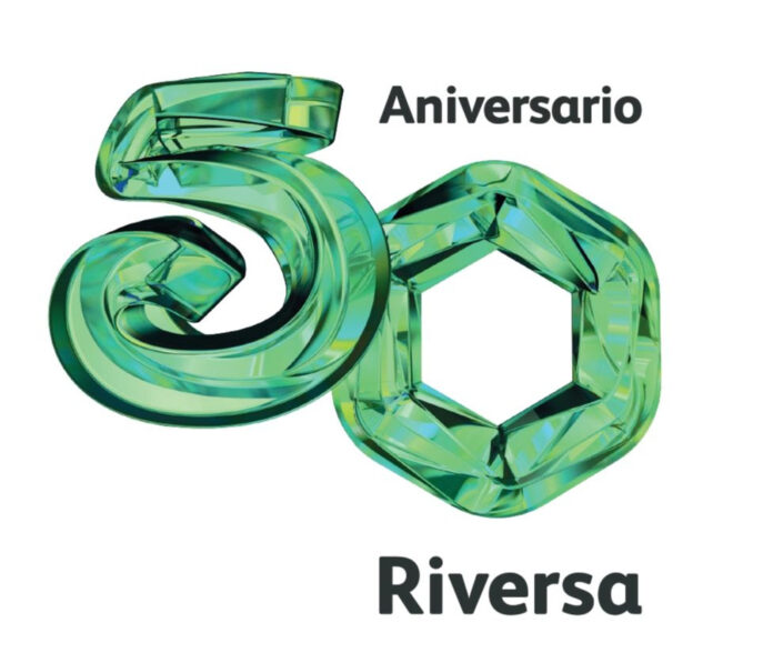Riversa logo 50 aniversario Riversa logo 50 aniversario