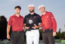 España logra un podio histórico en LIV Golf México con Jon Rahm al frente Podium - LIV Golf Mexico City