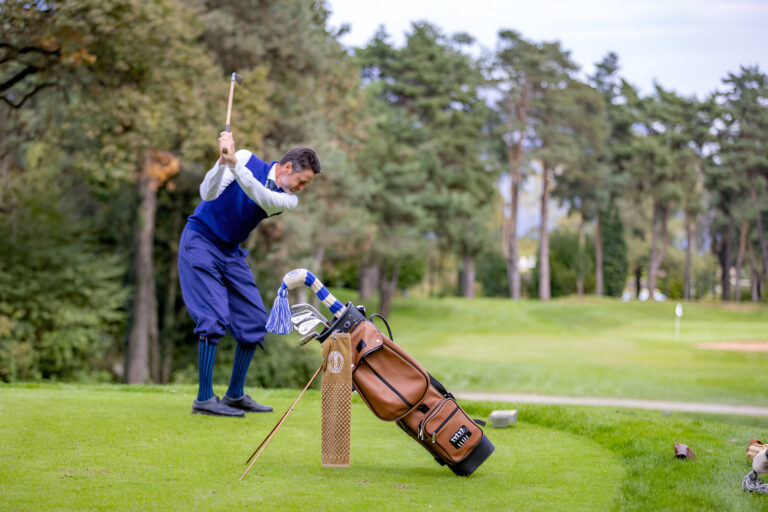 Real Leather Studio- Bolsas de golf de piel jugador 1