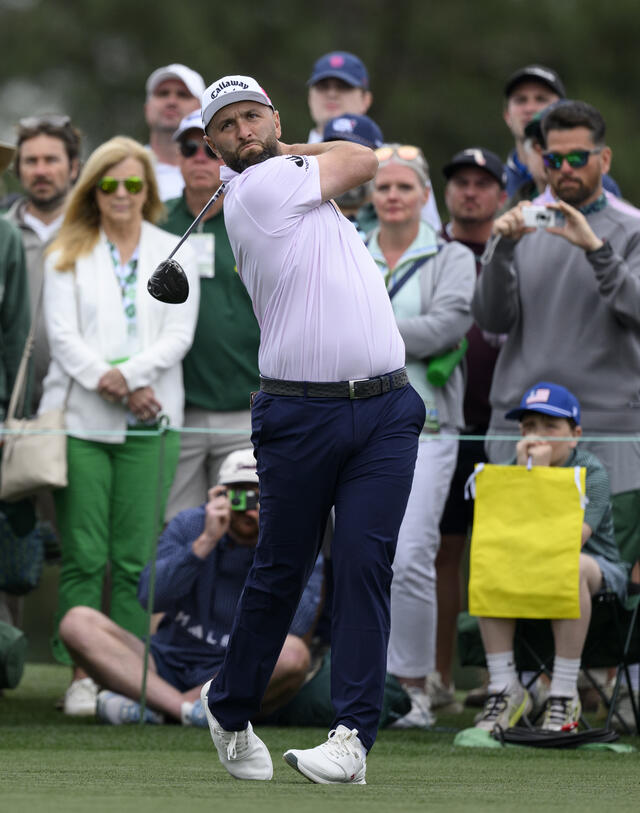 jon rahm swing Augusta 2026