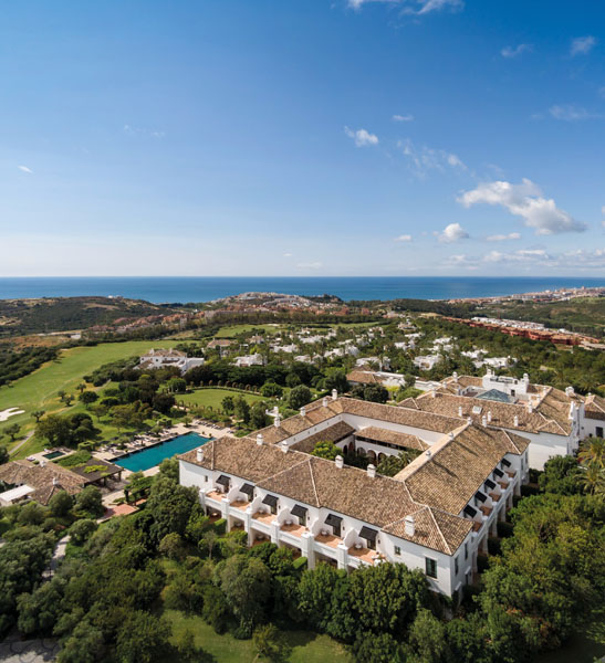 Finca Cortesin Resort Aerial View Finca Cortesin Resort Aerial View